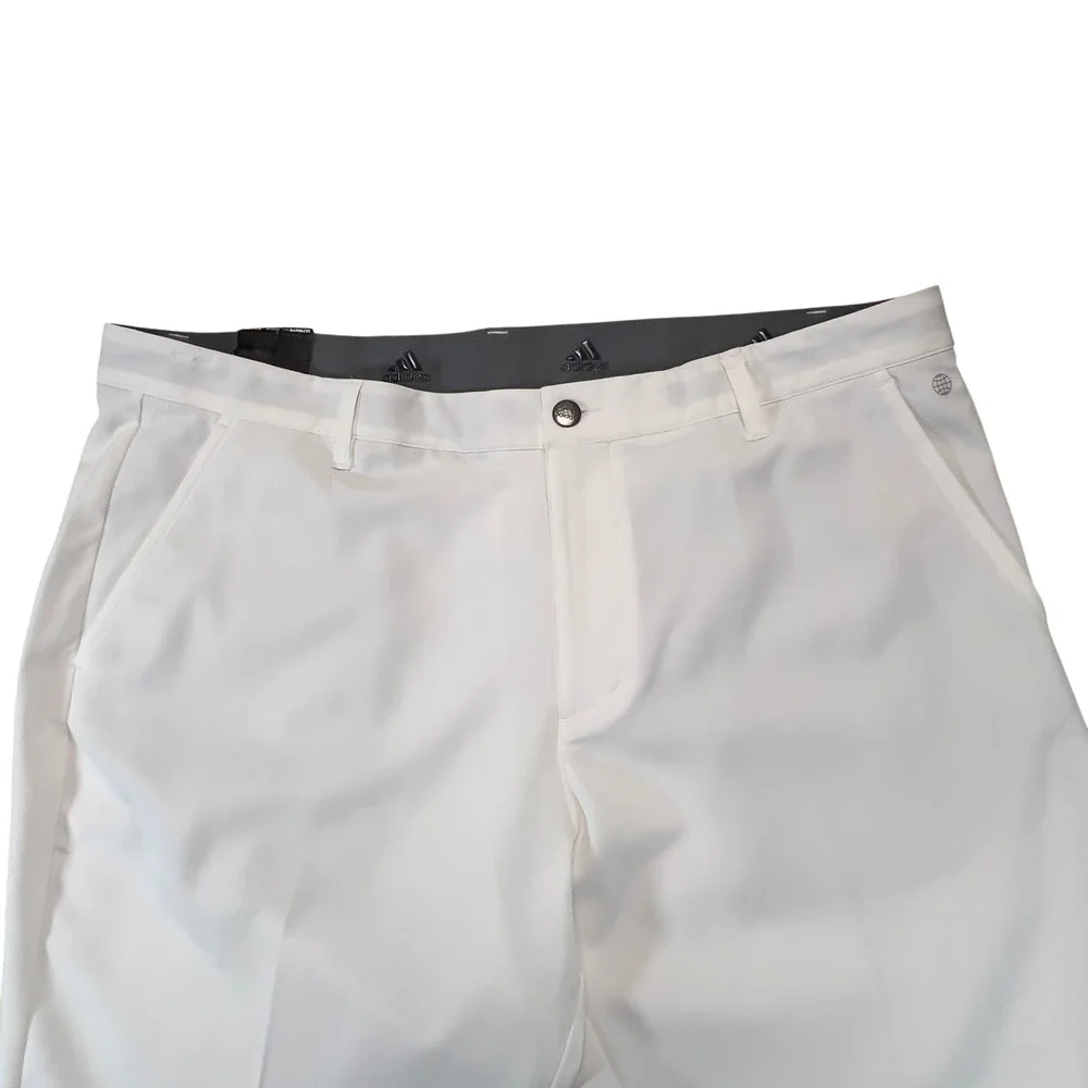 Adidas Ultimate365 Performance Golf Pant Regular 38WX30L White‎ Wicking Comfort